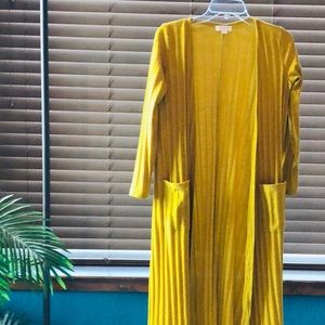 Mustard yellow Sarah cardigan